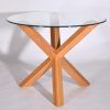 Glass Oak Dining Tables (Photo 23 of 25)