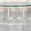 Elke Glass Console Tables With Brass Base (Photo 25 of 25)