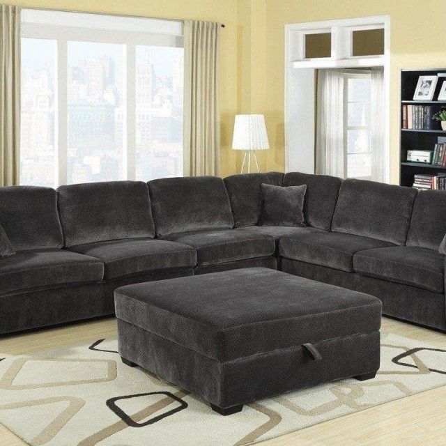 Top 20 of Charcoal Gray Sectional Sofas