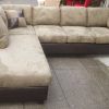 Leather and Suede Sectional Sofa (Photo 1 of 20)