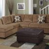Suede Sectionals (Photo 3 of 20)