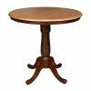 Round Pedestal Dining Tables With One Leaf (Photo 5 of 15)