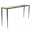 Roman Metal Top Console Tables (Photo 12 of 25)