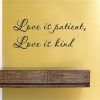 Love Is Patient Love Is Kind Wall Art (Photo 11 of 20)