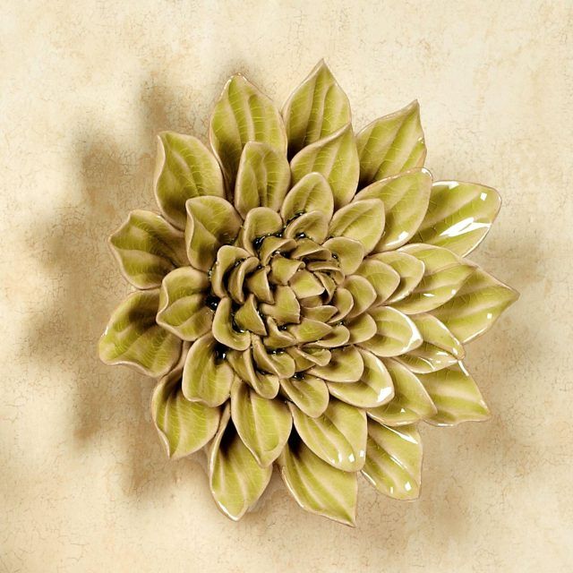 20 Best Ideas Ceramic Flower Wall Art