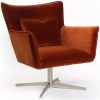 Swivel Tobacco Leather Chairs (Photo 5 of 25)
