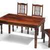 Sheesham Dining Tables and 4 Chairs (Photo 4 of 25)