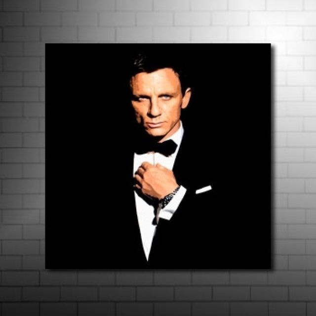 2024 Best of James Bond Canvas Wall Art