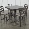 Jameson Grey 5 Piece Counter Sets (Photo 5 of 25)