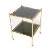 Mix Leather Imprint Metal Frame Console Tables (Photo 6 of 25)