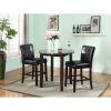 Mizpah 3 Piece Counter Height Dining Sets (Photo 7 of 25)