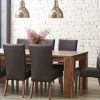 Craftsman 9 Piece Extension Dining Sets With Uph Side Chairs (Photo 11 of 25)