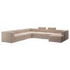 U Shaped Couches in Beige (Photo 1 of 15)