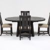 Jaxon 5 Piece Extension Round Dining Sets With Wood Chairs (Photo 2 of 25)