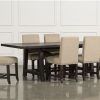 Jaxon Grey 5 Piece Round Extension Dining Sets With Wood Chairs (Photo 1 of 25)