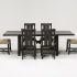 2024 Latest Jaxon 7 Piece Rectangle Dining Sets with Wood Chairs