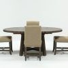 Jaxon Grey 5 Piece Round Extension Dining Sets With Upholstered Chairs (Photo 1 of 25)