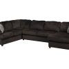 Norfolk Chocolate 3 Piece Sectionals With Raf Chaise (Photo 1 of 15)