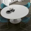 White Round Extending Dining Tables (Photo 9 of 25)