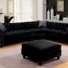 Black Fabric Sectional (Photo 11 of 15)