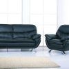 Black Leather Sofas and Loveseats (Photo 18 of 20)