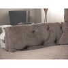3Pc Polyfiber Sectional Sofas With Nail Head Trim Blue/Gray (Photo 1 of 15)
