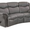 Curved Recliner Sofa (Photo 14 of 20)