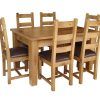 Oak Extendable Dining Tables and Chairs (Photo 8 of 25)