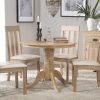 Round Oak Dining Tables and Chairs (Photo 20 of 25)
