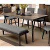Amir 5 Piece Solid Wood Dining Sets (Set of 5) (Photo 8 of 25)