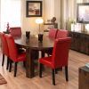 Red Dining Table Sets (Photo 22 of 25)