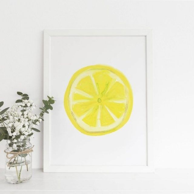 20 The Best Lemon Wall Art