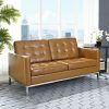 Florence Knoll Leather Sofas (Photo 15 of 20)