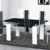 Black Gloss Dining Room Furniture (Photo 10 of 25)