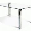 Glass and Stainless Steel Dining Tables (Photo 22 of 25)