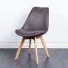 Grey Leather Dining Chairs (Photo 19 of 25)