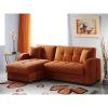 Orange Sectional Sofa (Photo 8 of 20)