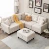 Beige L-Shaped Sectional Sofas (Photo 3 of 15)