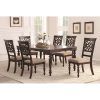 Laconia 7 Pieces Solid Wood Dining Sets (Set of 7) (Photo 1 of 25)