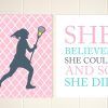 Inspirational Wall Art for Girls (Photo 5 of 20)