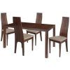 Craftsman 5 Piece Round Dining Sets With Uph Side Chairs (Photo 17 of 25)