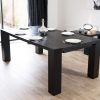 Black Extending Dining Tables (Photo 3 of 25)