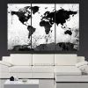 Black and White Large Canvas Wall Art (Photo 5 of 25)