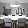 Large White Round Dining Tables (Photo 8 of 25)