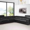 Black Leather Sectional Sleeper Sofas (Photo 15 of 21)