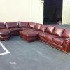 Large Leather Sectional (Photo 5 of 20)