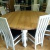 Large White Round Dining Tables (Photo 23 of 25)