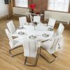 Large White Round Dining Tables (Photo 11 of 25)
