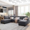Modern U-Shaped Sectional Couch Sets (Photo 6 of 15)