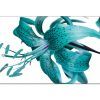 Teal Flower Canvas Wall Art (Photo 15 of 20)